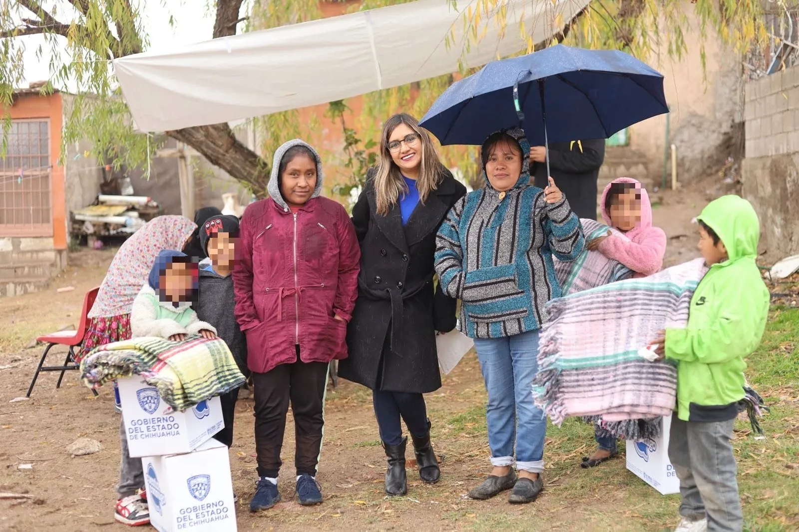 Lleva Estado apoyos alimento y cobijas a familias indígenas de la ...
