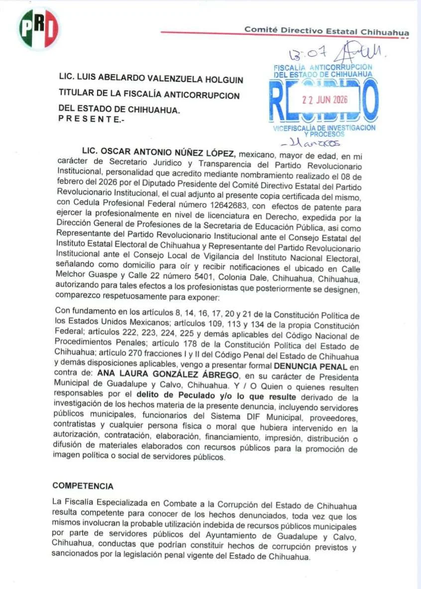 denuncian pri