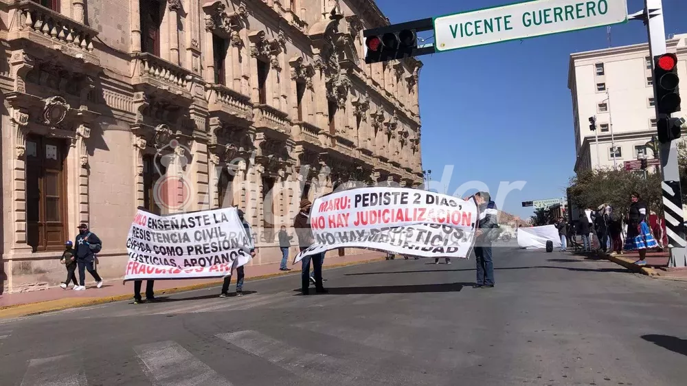 aras cierran calles