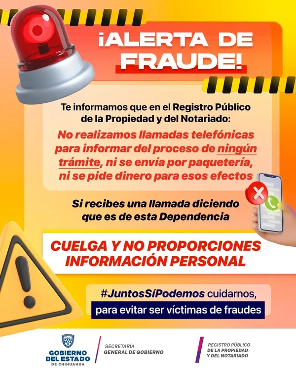 alerta fraude