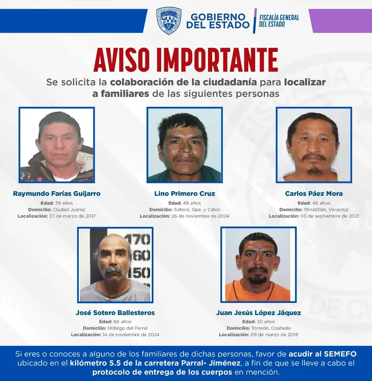 semefo parral