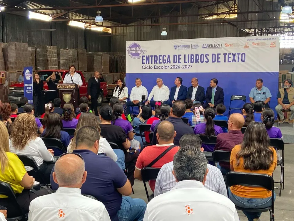 entrega de libros