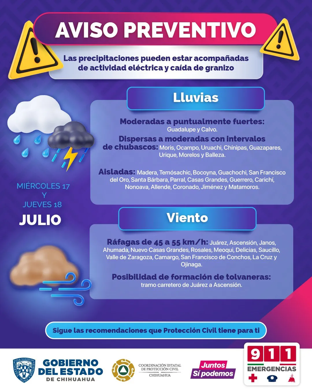 alerta lluvia 17