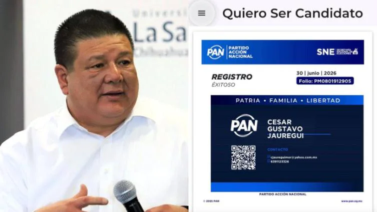 se registra Cesar
