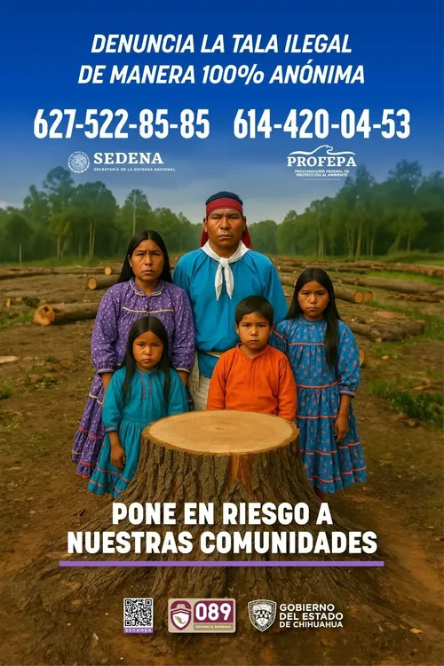 denuncia la tala